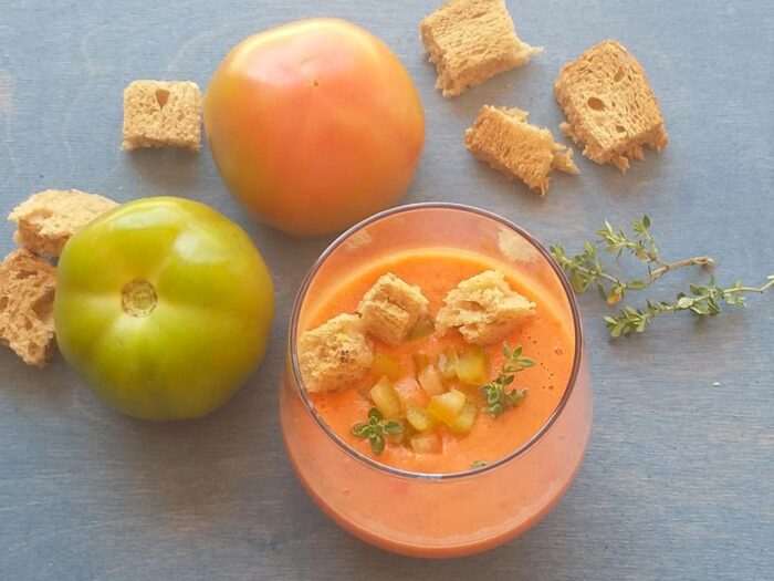 Ricetta Originale (e facile) del Gazpacho Andaluso