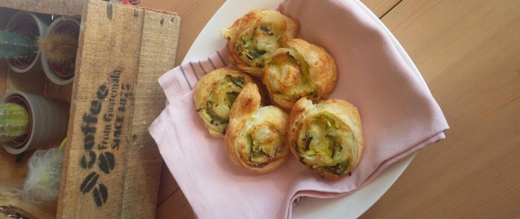 Girelle zucchine e scamorza