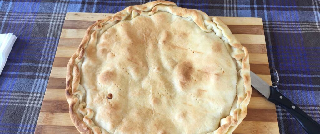 Torta rustica al formaggio