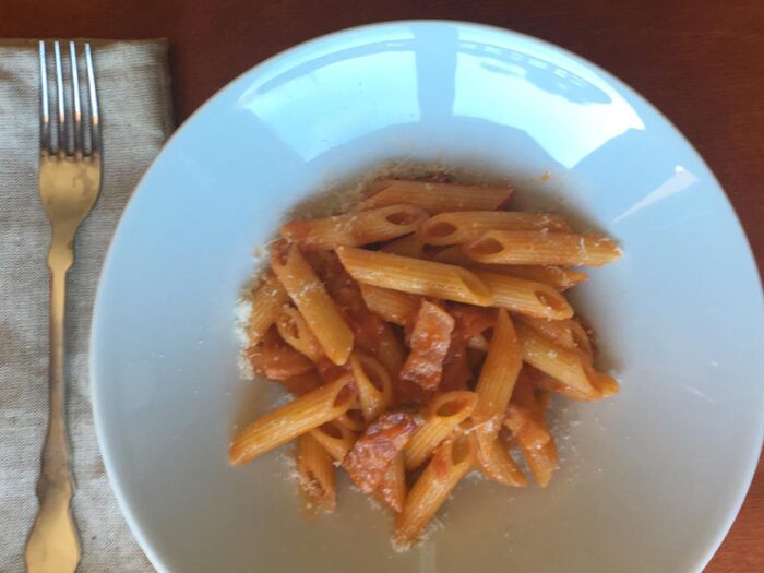 Pennette all’Amatriciana