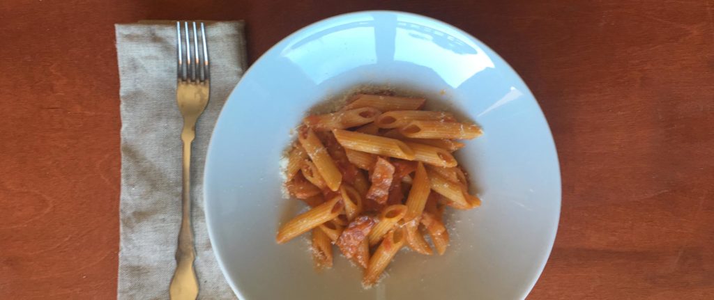 Pennette all’Amatriciana